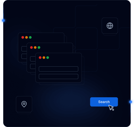 Web browsing illustration with secure mobile proxy access