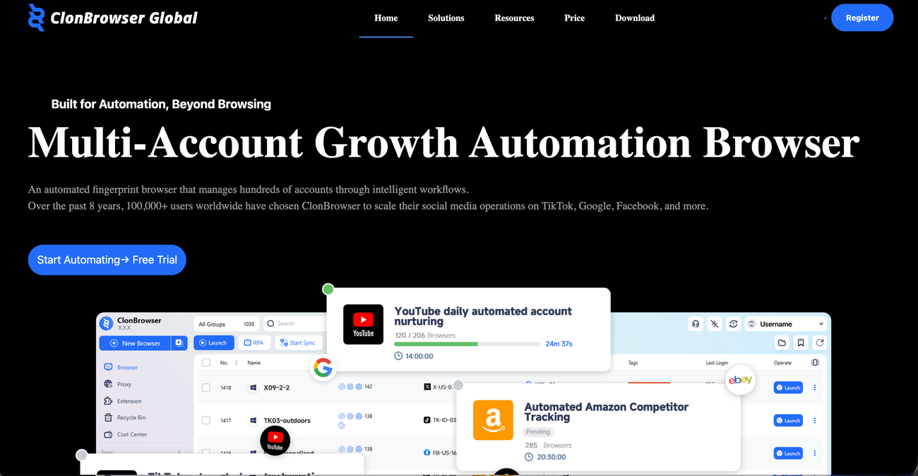 clonbrowser showcase image 2