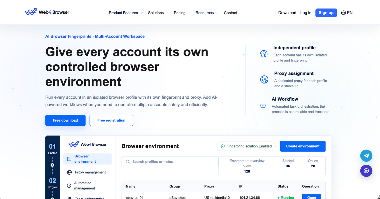 web4browser showcase image 2