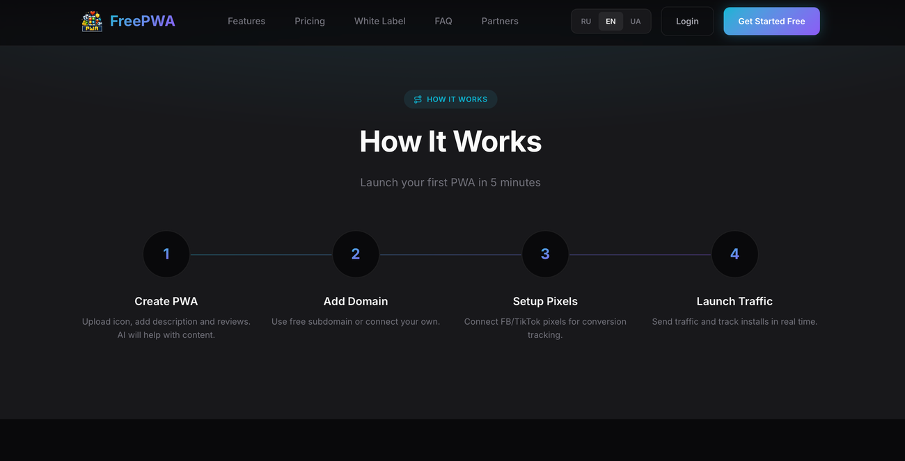 freepwa showcase image 3