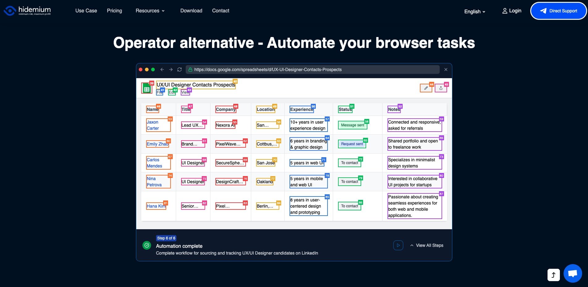 hidemium showcase image 3