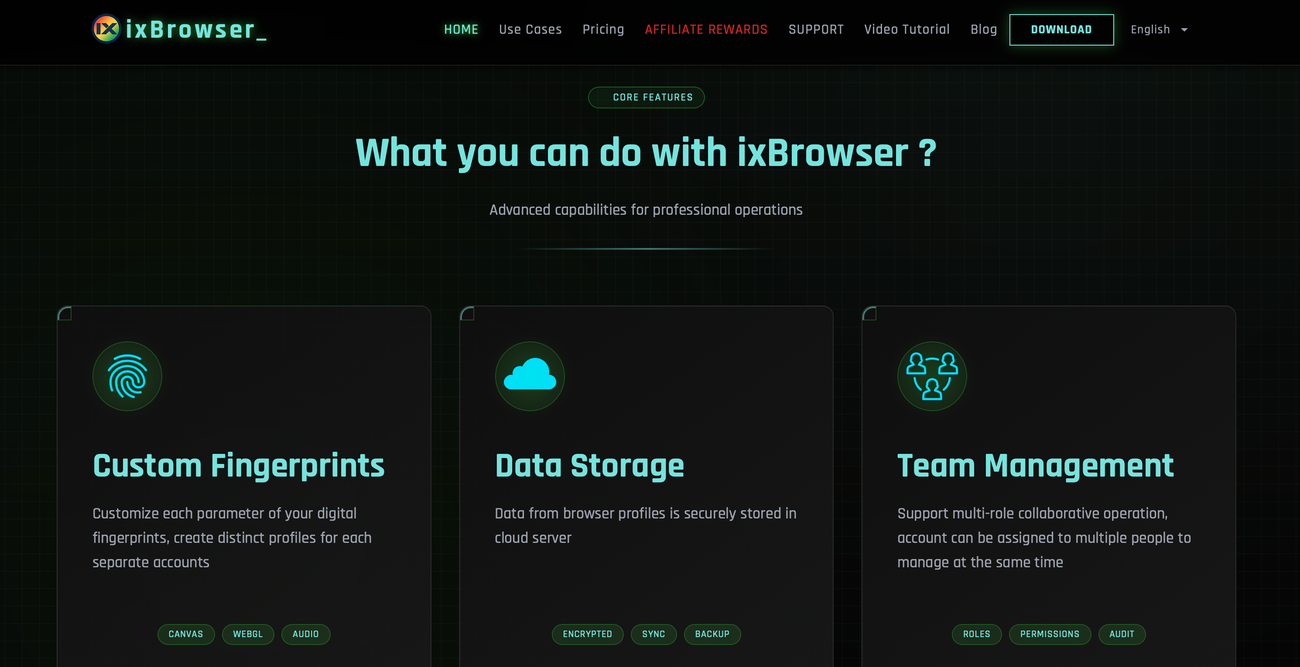 ixbrowser showcase image 1