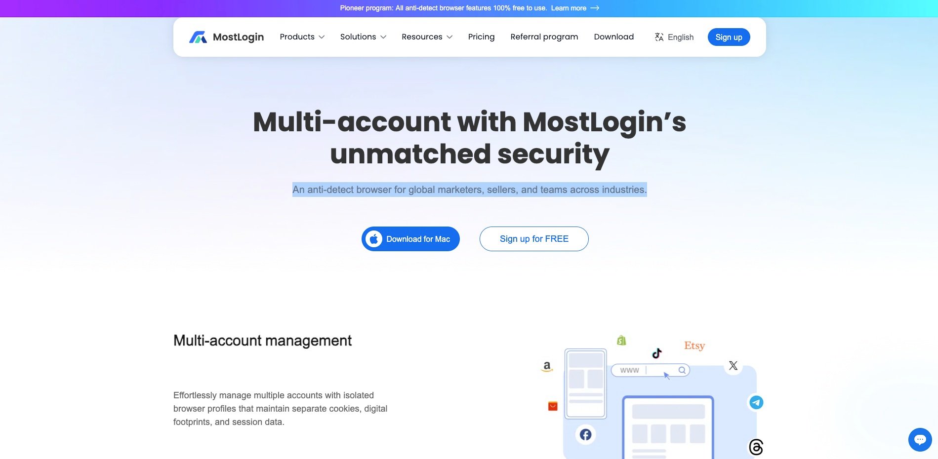 mostlogin showcase image 2