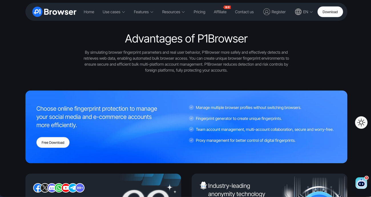 p1browser showcase image 1