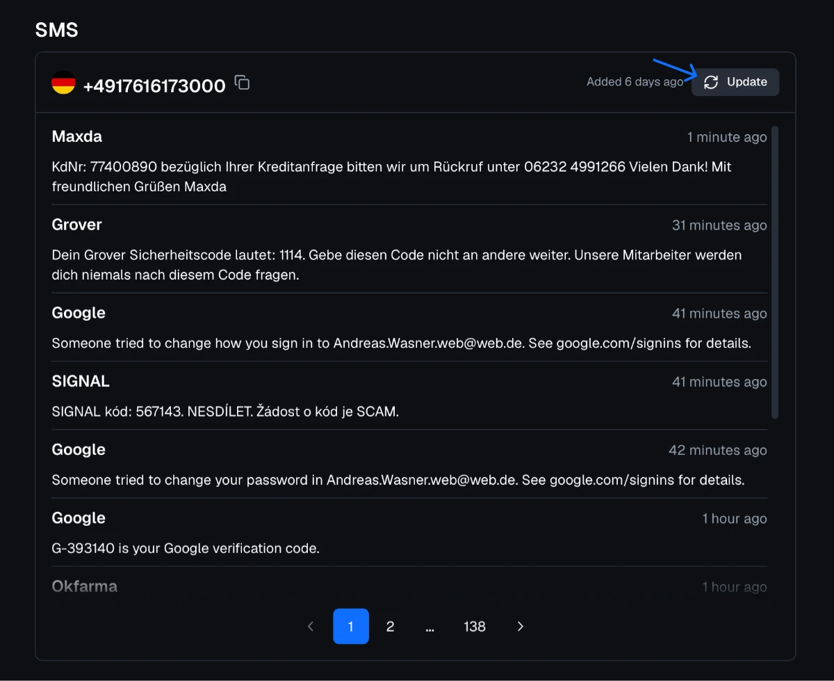 Seite alle paar Sekunden aktualisieren