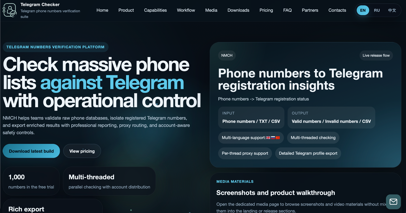 telegramchecker showcase image 2