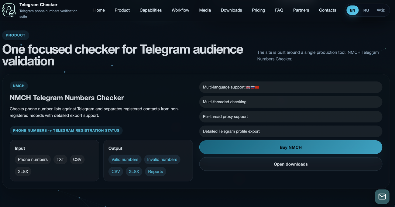 telegramchecker showcase image 3