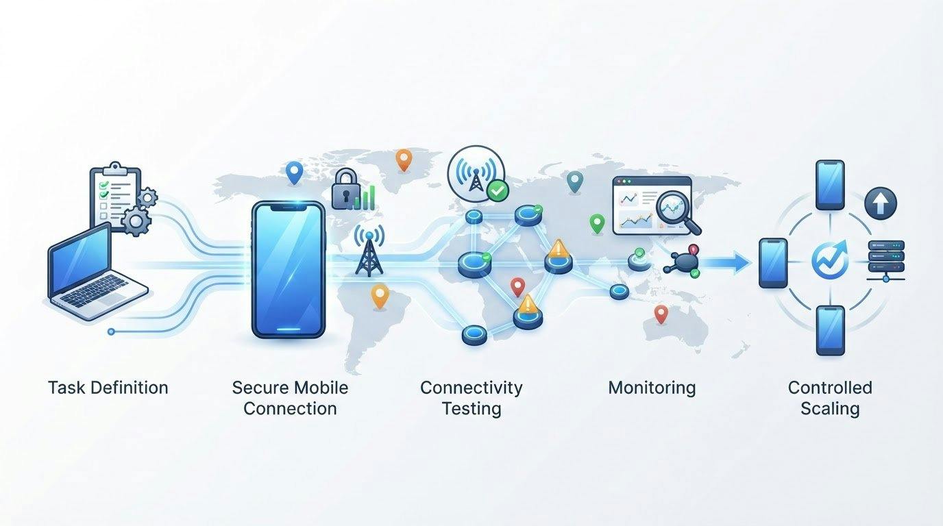 Automating Tasks with Mobile Proxies: A Practical Workflow Guide